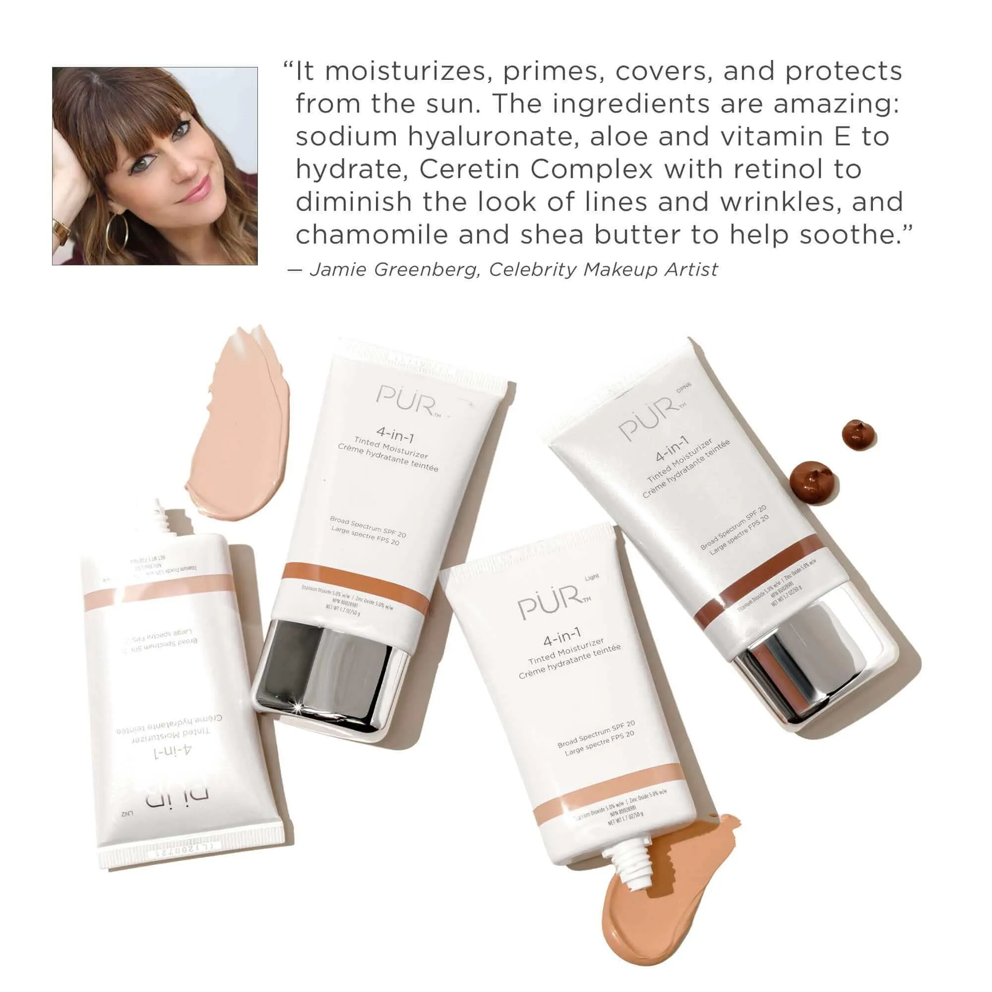 4-in-1 Tinted Moisturizer Broad Spectrum SPF 20