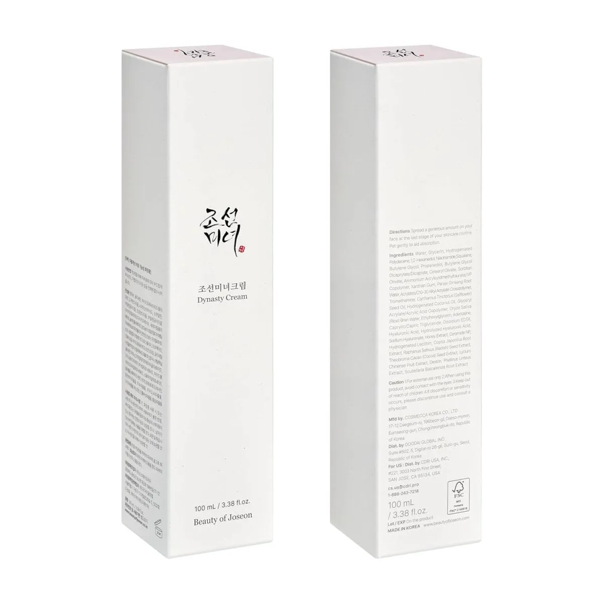 BEAUTY OF JOSEON Dynasty Cream 100ML