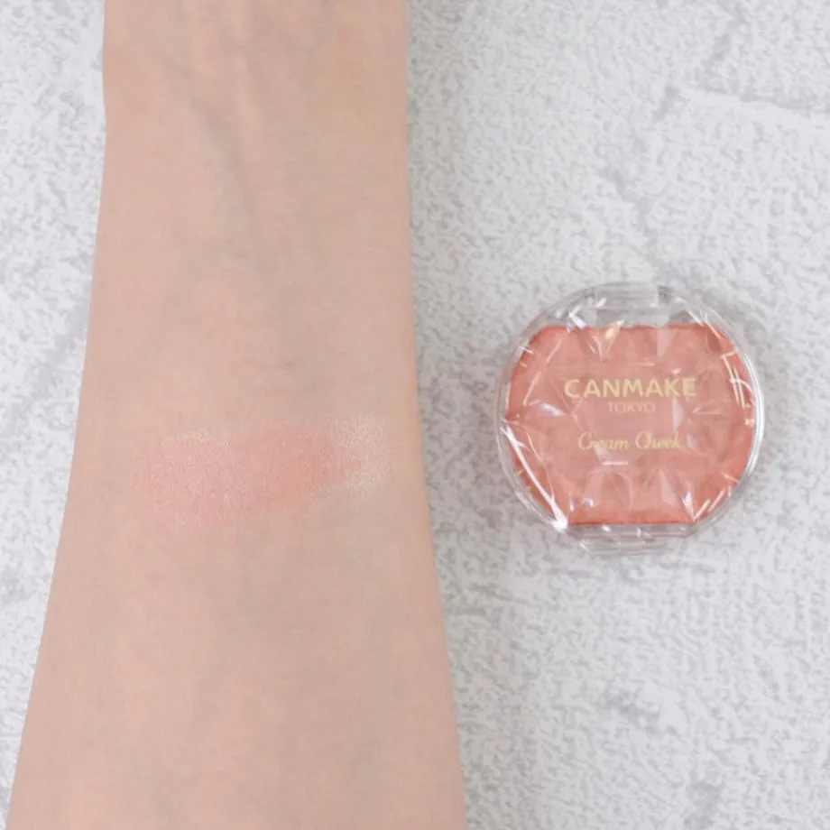 CANMAKE Cream Cheek Pearl Type #P03 Orange Terracotta
