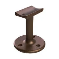 EMRO 445 STRAIGHT STAIR RAIL BRACKET VISIBLE FIX 60MM - AVAILABLE IN VARIOUS FINISHES