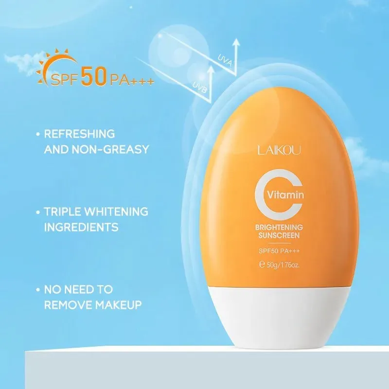Laikou Vitamin C Brightening Sunscreen SPF 50 PA    (50gm)