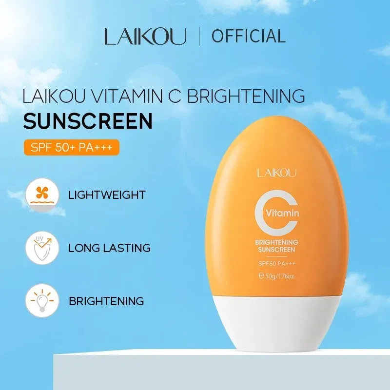 Laikou Vitamin C Brightening Sunscreen SPF 50 PA    (50gm)