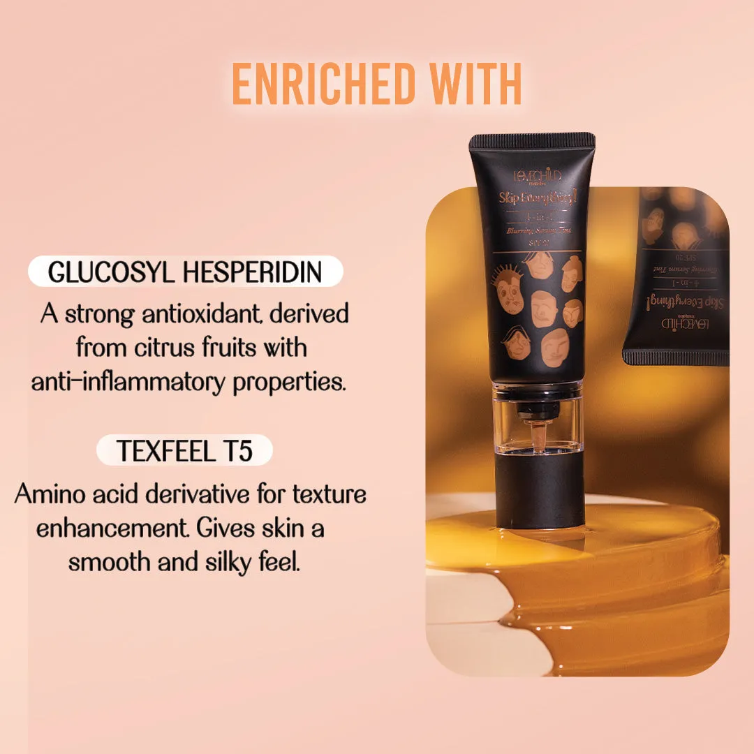 Lonely Lioness- Skip Everything Blurring Serum Skin Tint  4-in-1 Benefits