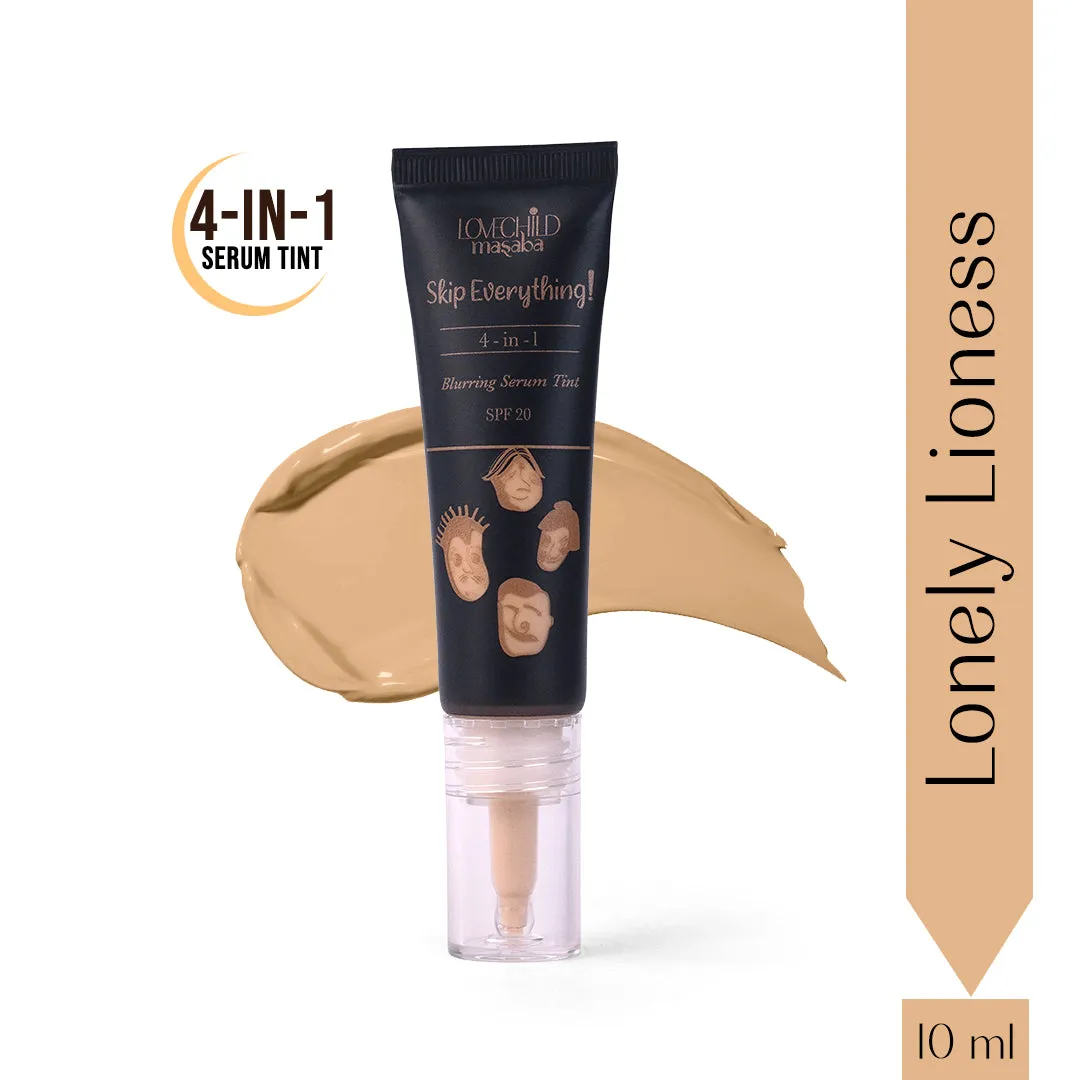 Lonely Lioness- Skip Everything Blurring Serum Skin Tint  4-in-1 Benefits