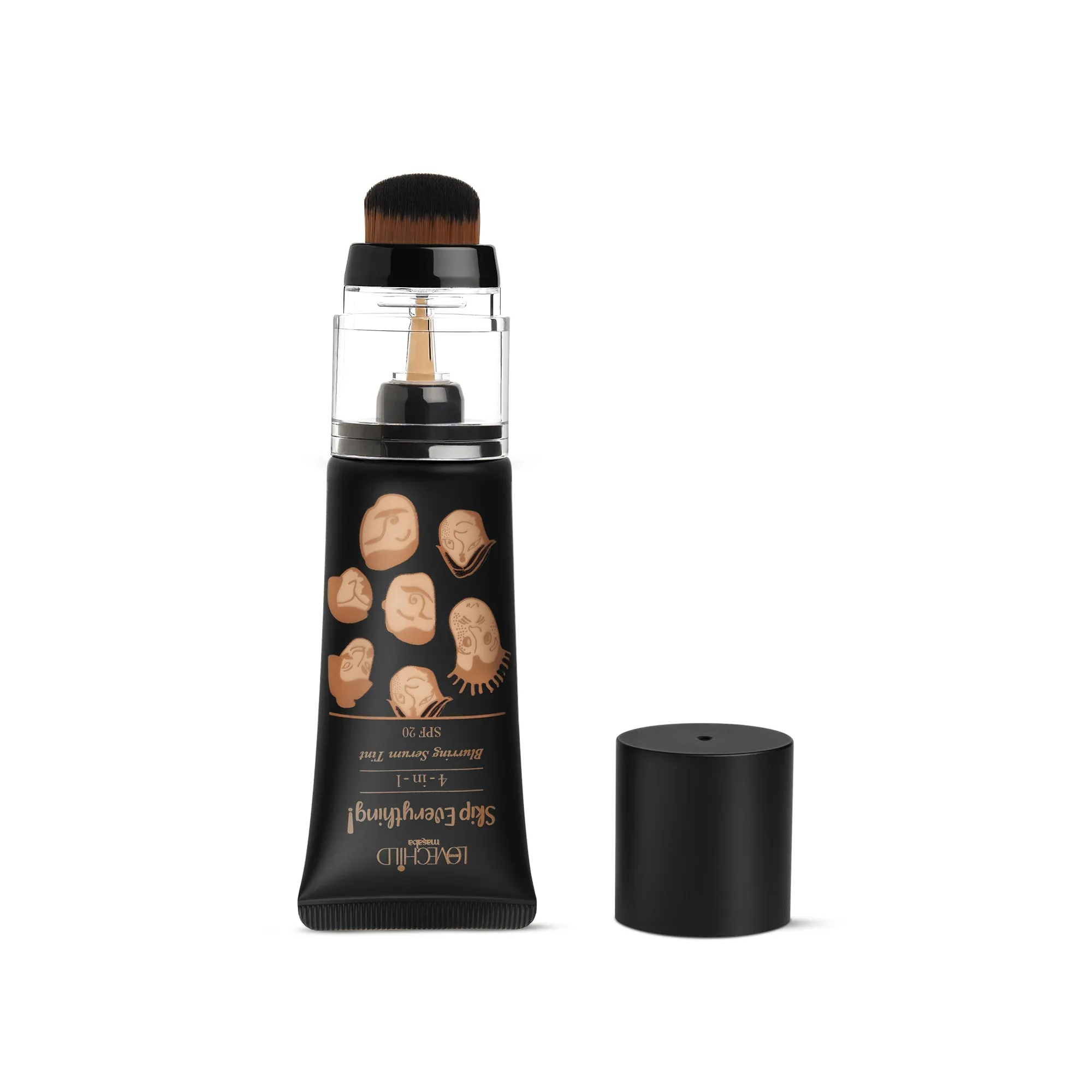 Lonely Lioness- Skip Everything Blurring Serum Skin Tint  4-in-1 Benefits