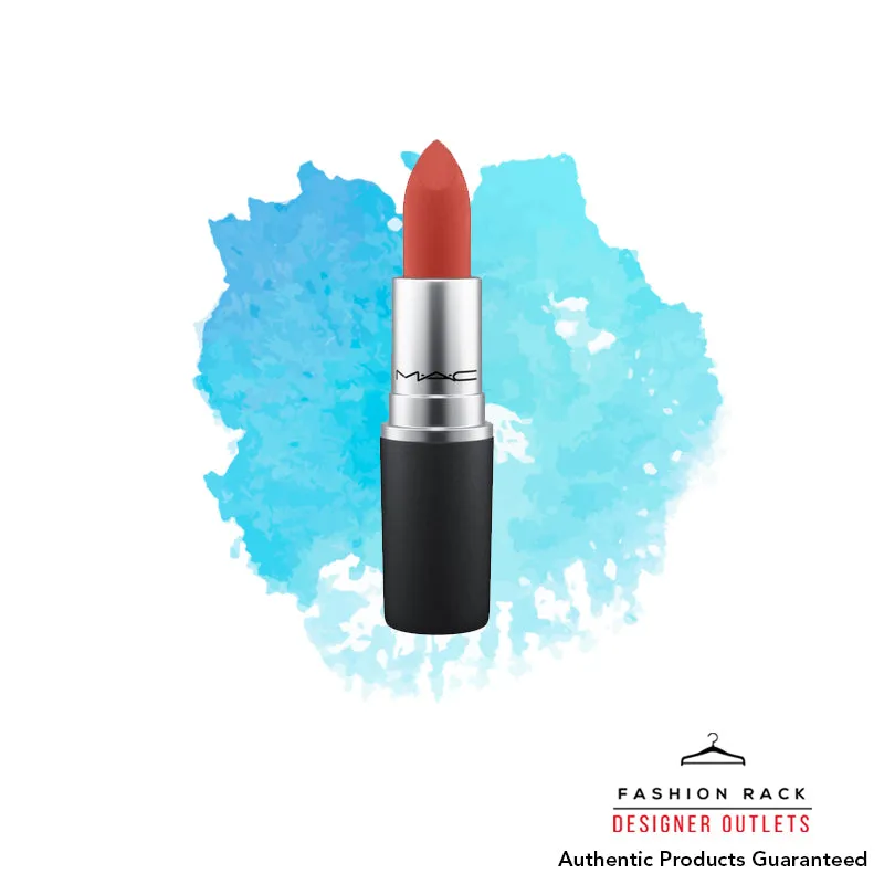 MAC Powder Kiss Lipstick Devoted To Chili 3G