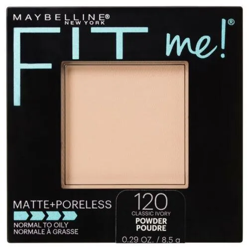 Maybelline Fit Me Powder Matte Poreless 120 Classic Ivory