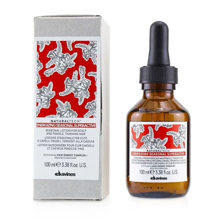 Natural Tech Energizing Seasonal Superactive Seasonal Lotion (for Scalp And Fragile, Thinning Hair) - 100ml/3.38oz