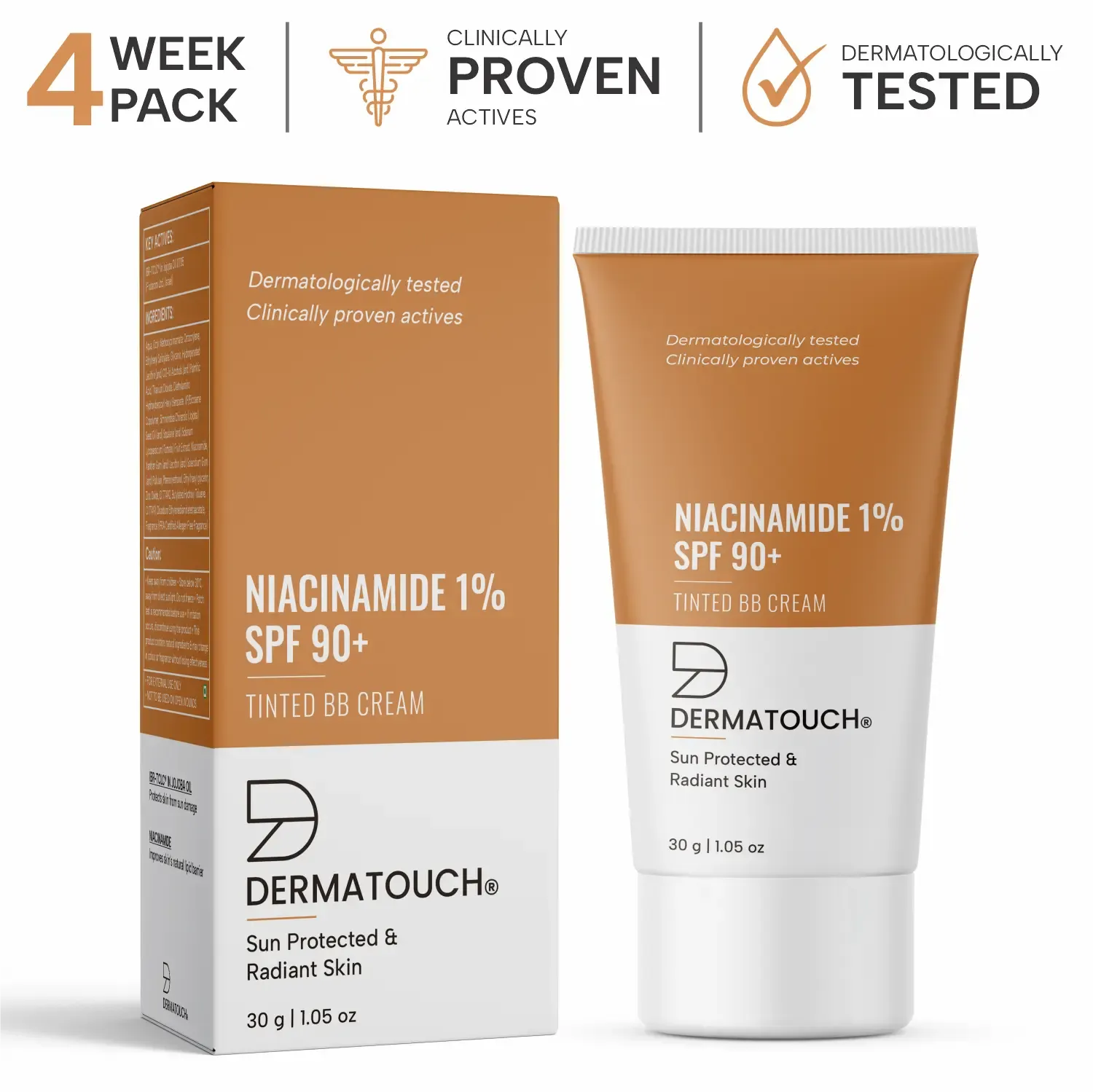 Niacinamide 1% SPF 90  PA    Tinted BB Cream - 30g