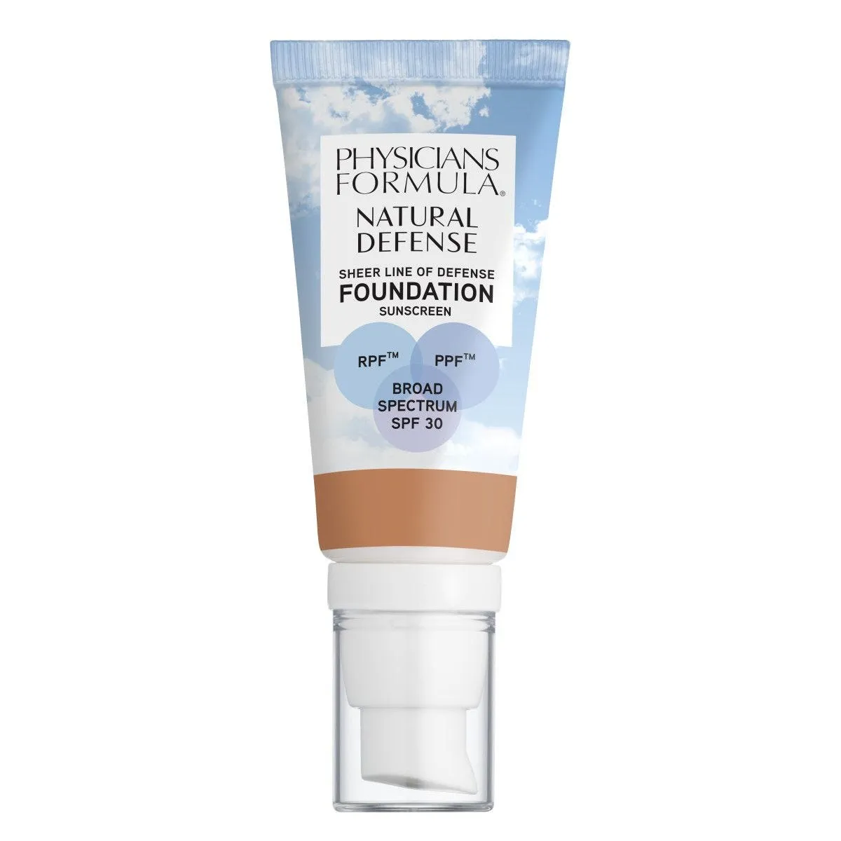 PHYSICIANS FORMULA - Natural Defense Foundation SPF 30 Light to Medium - 1 fl oz (30 ml)