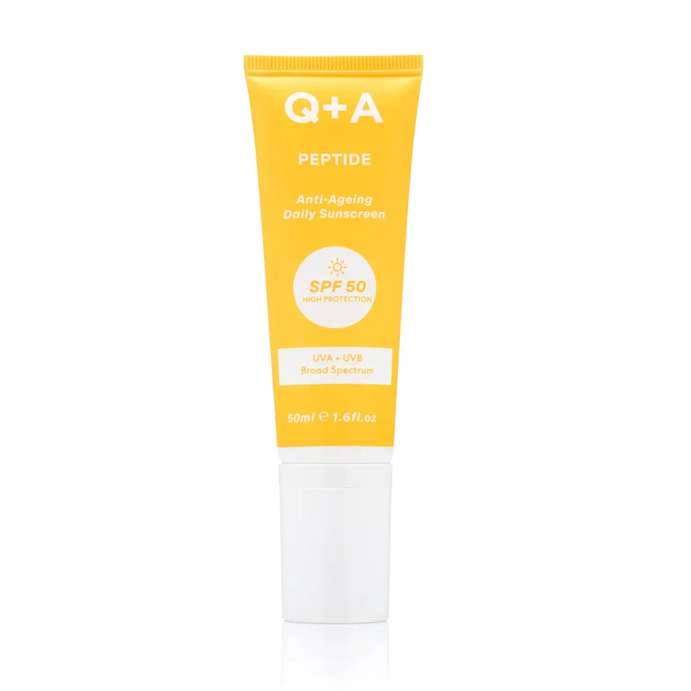 Q A Peptide SPF 50 Anti-Ageing Daily Sunscreen