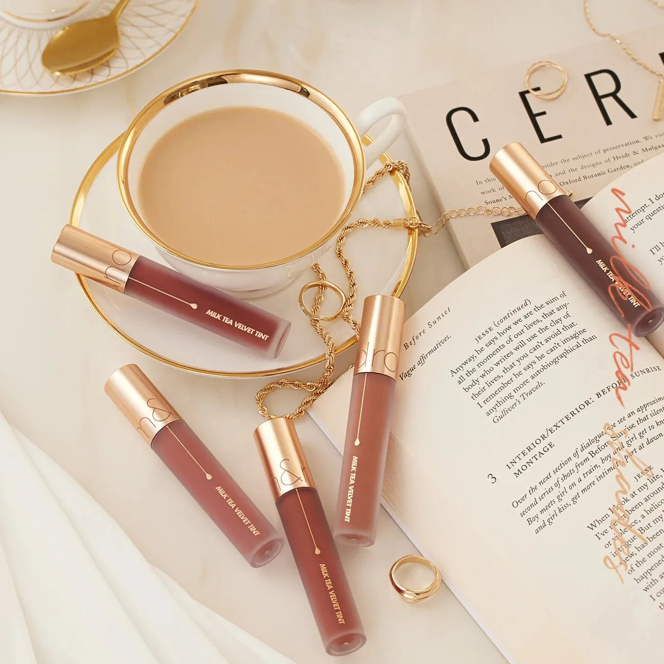 Romand Milk Tea Velvet Tint #01 - #09