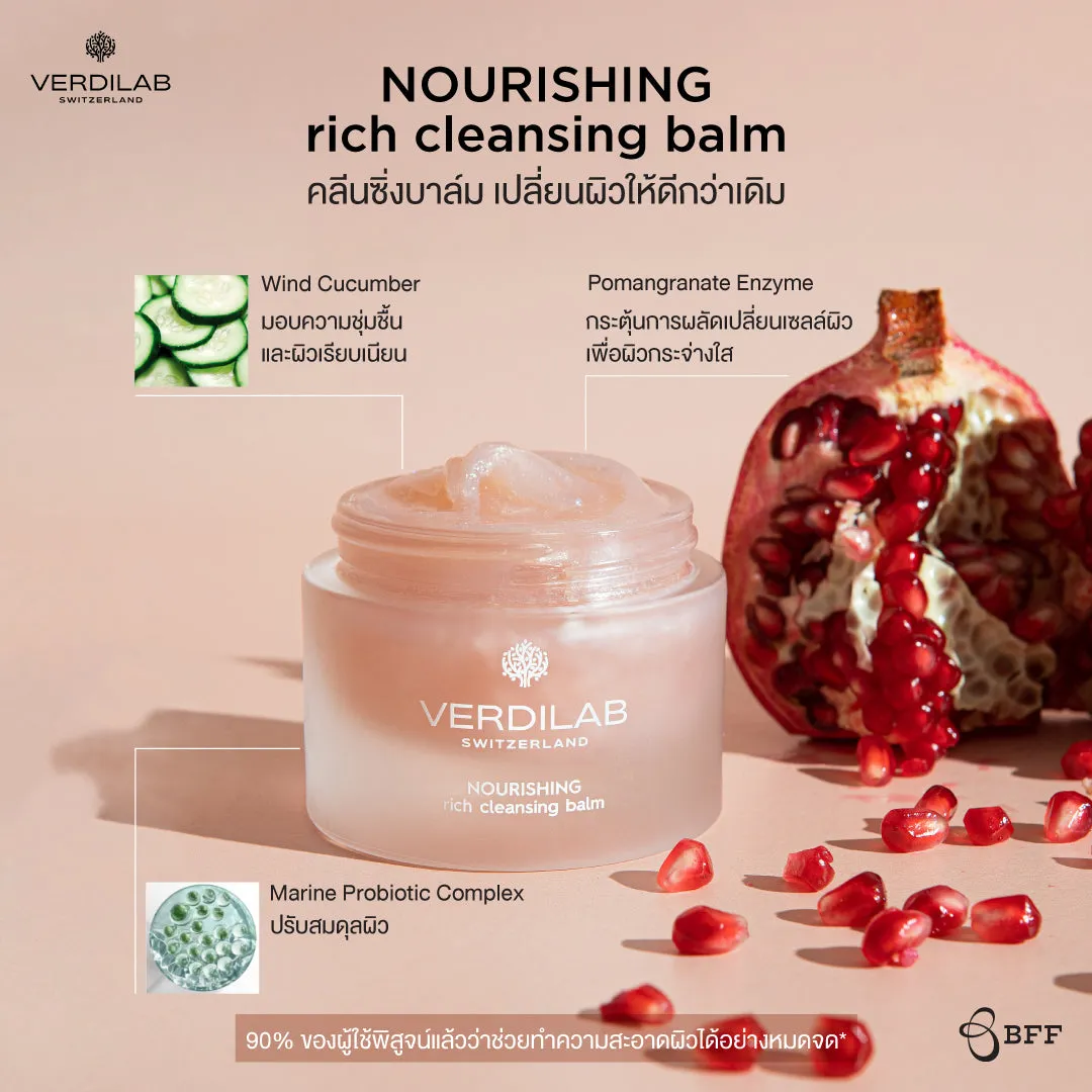 Verdilab - Nourishing Rich Cleansing Balm & Towel 50 ml.